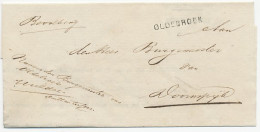 Naamstempel Oldebroek 1874 - Brieven En Documenten