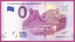 0-Euro XEBM 2018-1 ST. BARTHOLOMÄ AM KÖNIGSEE - Privéproeven