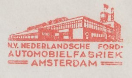 Meter Cover Netherlands 1950 Ford - Car Factory - Auto's