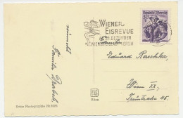 Card / Postmark Austria 1951 Ice Revue - Figure Skating - Wintersport (Sonstige)