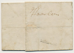 Haarlem - Groesbeek 1807 - Geschreven Postmerk Haarlem - ...-1852 Préphilatélie