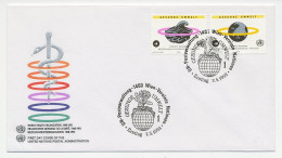 Cover / Postmark United Nations 1993 Healthy Environment - Environment & Climate Protection