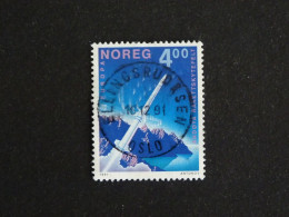 NORVEGE NORWAY NORGE NOREG YT 1020 OBLITERE - EUROPA BASE LANCEMENT ANDÖYA FUSEE - Used Stamps