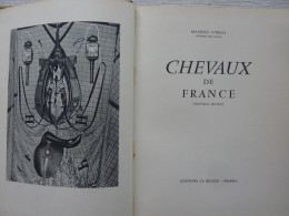 Chevaux De France Par Maurice O'Neill Officier Des Haras, 1964, Illustré De Nombreuses Photos, 285 Pages, Reliure éditeu - Tiere