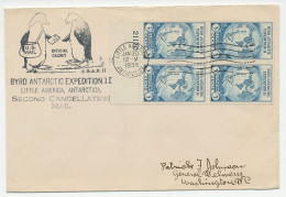 Cover / Postmark USA 1935 Byrd Antarctic Expedition II - Arctische Expedities