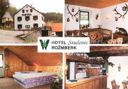 73219080 Rozmberk Nad Vltavou Hotel Studenec Bar Jagdzimmer Fremdenzimmer Rozmbe - Czech Republic