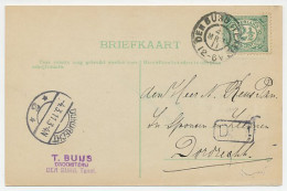 Firma Briefkaart Den Burg Texel 1911 - Drogisterij - Ohne Zuordnung