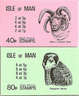 MAN, ISLE OF, 1980, Booklet 11/12,  Ram / Owl - Man (Ile De)