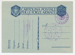 Military Service Card Italy Military Service Card  - Militaria