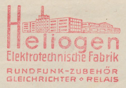 Meter Cover Germany 1941 Radio - Relay - Rectifier - Ohne Zuordnung