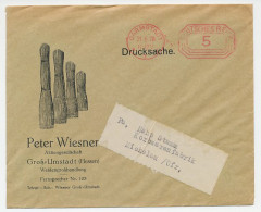 Illustrated Meter Cover Deutsches Reich / Germany 1928 Cane - Reed - Trees