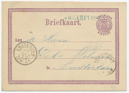 Naamstempel Breedevoort 1872 - Briefe U. Dokumente