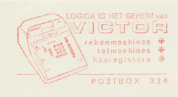 Meter Cut Netherlands 1966 Calculator - Counting Machine - Cash Register - Victor - Non Classificati