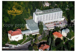 73219049 Karlovy Vary Sanssouci Lazenske Sanatorium Kurhotel Fliegeraufnahme Kar - Repubblica Ceca