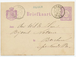 Naamstempel Megen 1879 - Cartas & Documentos