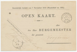 Kleinrondstempel Westerbork 1893 - Ohne Zuordnung