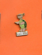 Rare Pins Tortue Isf 1990 Egf H249 - Tiere