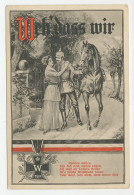 Fieldpost Postcard Germany 1915 Soldier - Horse - WWI - WO1