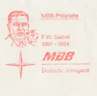 Meter Top Cut Germany 1991 F.W. Siebel - Aircraft Manufacturer - Airplanes