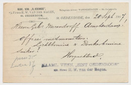 Firma Briefkaart St. Oedenrode 1907 - H.W. Van Der Hagen - Unclassified