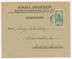 Firma Envelop Noordscharwoude 1925 - Firma Vroegop  - Zonder Classificatie