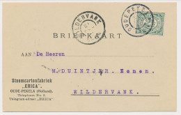 Firma Briefkaart Oude Pekela 1911 - Stoomcartonfabriek - Unclassified