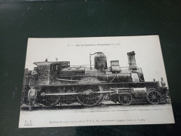 B1/276- MACHINE DE TRAIN EXPRESS (P.L.M.) - Trains