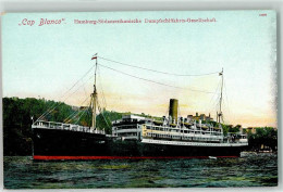 39285607 - Dampfer Cap Blanco Hamburg Suedamerikanische Dampfschifffahrts Gesellschaft - Steamers