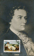 X0474 Italia, Maximum Card 1999 Writer Poet, Wolfgang Von Goethe, Vintage Card - Schriftsteller