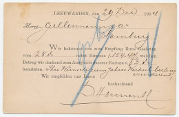 Briefkaart G. 57 Particulier Bedrukt Leeuwarden 1904 - Ganzsachen