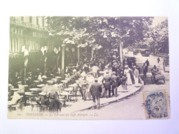 2024 - 1774  TOULOUSE  :  La Terrasse Du Cfé Albrighi   1906   XXX - Toulouse