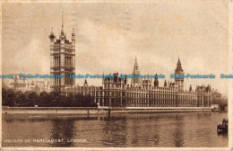 R043144 Houses Of Parliament. London. Strakers. 1930 - Autres & Non Classés