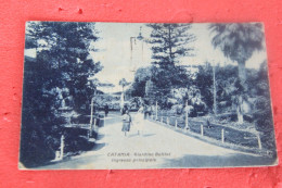 Catania Ingresso Dei Giardini Bellini 1927 Ed. Vitrò - Catania