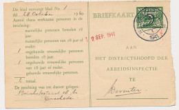 Arbeidslijst G. 19 Enschede - Deventer 1941 - Material Postal