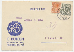 Firma Briefkaart Maastricht 1936 - Kofa -  - Unclassified