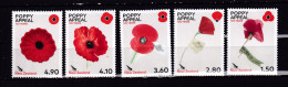 NEW ZEALAND-2022--FLOWER POPPY REMEMBERANCE-MNH. - Ongebruikt