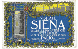 SIENA - PALIO - VISITATE SIENA - Siena