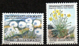 Grönland 1989 - Mi.Nr. 197 - 198 - Postfrisch MNH - Blumen Flowers - Autres & Non Classés