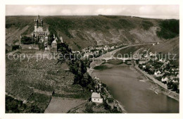 73217775 Cochem Mosel Burg Mosel Neue Bruecke Blick Ovn Den Drei Kreuzen Cochem  - Cochem