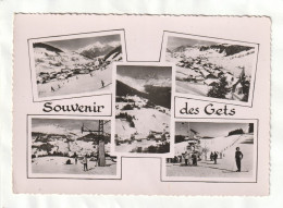 CPM. 15 X 10,5  -  Souvenir Des GETS (multivues) - Les Gets