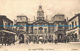 R043163 The Horse Guards. Whitehall. London. J. S. No 15. 1909 - Altri & Non Classificati