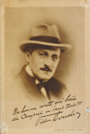 CPA - Carte-Photo - Célébrités > Victor BOUCHER - Autographe Pub Pour CAMPARI - En L'état - Artistas