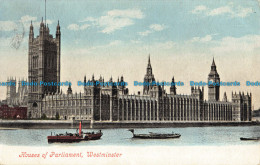 R043171 Houses Of Parliament. Westminster. Valentine. 1905 - Welt