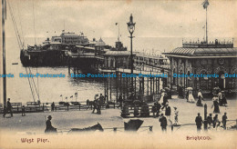 R043179 West Pier. Brighton. Mezzotint - Welt