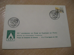 ESMORIZ 1980 Clube Campismo Do Porto Scout Scouts Scouting Cancel Cover PORTUGAL - Storia Postale