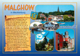73217224 Malchow Ansicht Vom See Aus Windmuehle Chronik Malchow - Autres & Non Classés