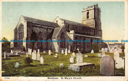 R043230 Wareham. St. Marys Church. No 21344. 1908 - Welt