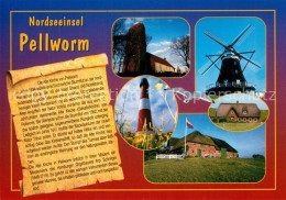73217211 Pellworm Kirche Windmuehle Leuchtturm Reetdachhaeuser Chronik Pellworm - Sonstige & Ohne Zuordnung