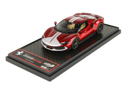 BBR - FERRARI 296 GTB - Rosso Fuoco Assetto Fiorano - BBRC265D - 1/43 - BBR