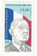 SPM-1995-25e Anniversaire De La Mort Du Général De Gaulle - N° 622 ** - Ongebruikt